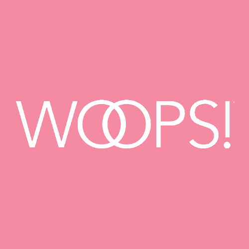 The Woops! Bakeshop Main Gate Logo